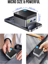 GMKtec Mini PC N97 Windows 11 Pro, G5 Micro Desktop Computer, 12th Gen Intel Alder Lake N97 (up to 3.60GHz) 12GB DDR5 512GB Hard Drive for Business, School, Office, Micro CP