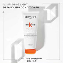 Krastase Nutritive, High Nutrition Ultra-Light Conditioner for Fine to Medium Dry Hair with Niacin