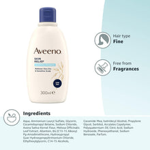Aveeno Skin Relief Soothing Shampoo  Relieves Very Dry & Sensitive Scalp  300ml [Packaging may vary]