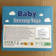 Joyreal Baby Toys 0-6 Months, 10pcs Newborn Sensory Toys Set, Baby Musical Caterpillar Toys, Rattles, Ribbons, Baby Essentials Baby Sensory Box, Newborn Baby Gifts for 3 6 9 12 Months