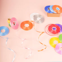 50m x 2 Rolls Baby Pink Ribbon for Balloons Curling Ribbon Balloons Ribbon, Balloons String Ribbon for Gift Wrapping Christmas Birthday Crafts Wedding Party Balloons Decoration Ribbon Pink 5mm