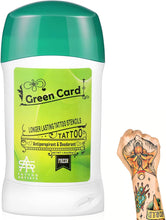 Healvian Tattoo Stencil Gel, Professional Tattoo Skin Solution, 51g Tattoo Transfer Cream Gel Green Soap Tattoo Transfer Soap for Tattoo Stencil Paper Safe Tattoo Supplies