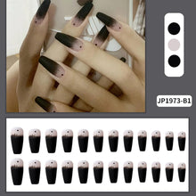 Matte False Nails Full Cover Coffin Fake Nails rtificial black Nail,Wooden Sticks for Women Girls DIY Nails Favors for Women Girls