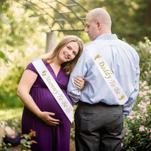 IRYNA 2 Pieces Mummy To Be Sash Daddy To Be Sash Mum and Daddy To Be Gifts Mummy And Daddy To Be Sash Mum To Be Sash Baby Shower Sash Party Supplies for Baby Shower Party Decoration Gender Reveal