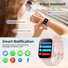Hwagol Smart Watch (Answer/Make Calls), 1.85" Fitness Tracker, Smartwatch Heart Rate/Sleep Monitor/Pedometer/Calories, 140+ Sports Modes, Waterproof Women's Men's Fitness Watch for Android iOS