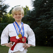 15 PCS Plastic Gold Winners Medals, Kids Children's Party Award Medals with Neck Ribbons for Party Festival Sports Competition Toys Prizes Awards