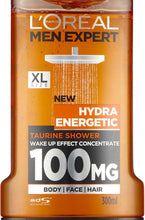 L'Oreal, Men Expert Hydra Energetic Shower Gel 300ml