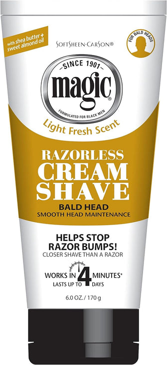 Magic Smooth Razorless Hair-Removing Cream 6oz/170g