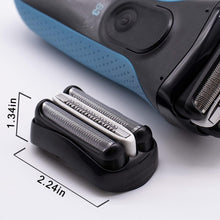 32B S3 Replacement Shaver Heads Compatible with Braun Series 3, Electric Shaver Accessories for Braun Shaving Head, Electric Razor S3 Replacement Head Fit 3000, 3010, 3040, 3050, 3070, 3080, 3090