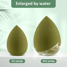 3PCS Beauty Blenders, DUAIU Beauty Blenders Makeup Sponges for Foundation, Non-Latex Foundation Sponge for Liquid, Creams, and Powders, Dry and Wet Use