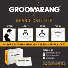 Groomarang Beard Shaving and Clippings Catcher Bib KIT1 Units