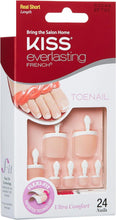 Kiss Everlasting French Toenail Kit - Limitless