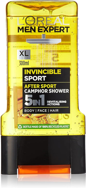 L'Oreal Men Expert Invincible Sport Shower Gel, 300 ml