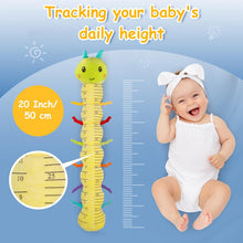 Joyreal Baby Toys 0-6 Months, 10pcs Newborn Sensory Toys Set, Baby Musical Caterpillar Toys, Rattles, Ribbons, Baby Essentials Baby Sensory Box, Newborn Baby Gifts for 3 6 9 12 Months