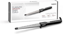 BaByliss Ceramic Curling Wand Pro, Flawless curls, 13 - 25 mm conical barrel, wrap control, variable heat