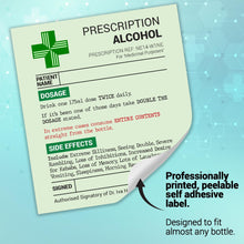 Funny Prescription Wine Label & Gift Bag Premium Quality. Funny Gifts for Women & Men. Teacher Gifts, Prescription Wine Prosecco Gifts for Women. Birthday Gifts, Dad Gifts, Unusual Gifts