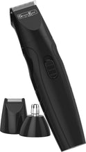 GroomEase by Wahl Rechargeable Multigroomer, Cordless Men Grooming Tool, Beard and Body Trimmer, Three Interchangeable Heads, Four Attachment Combs, Ideal for Gym and Travel