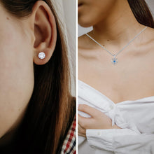 CSYY Preserved Rose for Mom Her Girlfriend Wife, Eternal Rose with Necklace Earrings, Red Preserved Flowers Present for Girlfriend Mom Birthday Anniversary, Mothers Valentines