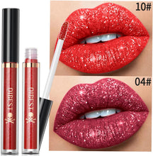 Pakivs 11Pcs Glitter Lip Gloss + 1Pcs Lip Plumper,Long Lasting Waterproof Liquid Lipstick for Halloween Holiday Cosplay Makeup Gift Set