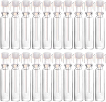 Healifty 100Pcs Perfume Tester Bottles Aromatherapy Fragrance Perfume Tester Bottles for Women Men Perfume, Transparent Dropper