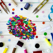 Kids B Crafty - Lots of, Sequins, Sequins for Crafting, Sewing, Mixed Sequins for Crafts. Colours and Sizes Loose - Craft Supplies - Embellishments - Wedding - Schools