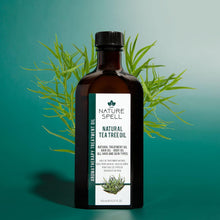 Nature Spell Tea Tree Oil for Hair & Skin 150ml  Hair Oil for Itchy Scalp, Deeply Nourishing - Skincare Oil to Reduce Skin Irritation, Redness, and Inflamed Skin  Made in the UK