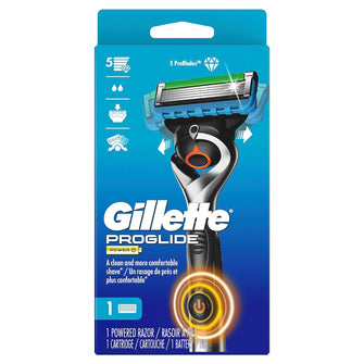 Gillette Fusion5 ProGlide Power Men's Razor, Handle & 1 Blade Refill