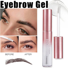 Natural Eyebrow Gel,Brow Gel Clear,Long Wearing Brow Gel,Sweat-Proof Brow Glue,Natural Eyebrow Setting Gel,Brows Eyebrow Styling Gel,Portable Eye Brow Glue With Blush,Quick Drying & Non Sticky