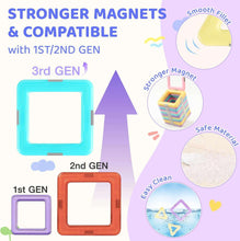 Magnetic Tiles Baby Toys, 42PCS Magnetic Building Blocks for 2 3 4 5 6 7 8+ Year Old Boys Girls, Sensory Toys STEM Educational Toys Magnetic Tiles for Kids 2-3 Year Old Girl Christmas Birthday Gifts