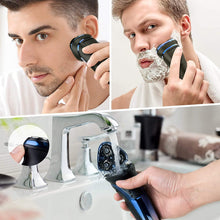 Hatteker Electric Shaver Rotary Shavers for Men with Pop-up Trimmer Waterproof