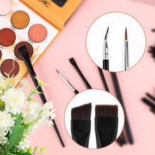 30pcs Eyeliner Eyebrow Brush, Fine Flat Slanted Angled Eyeliner Brushes Soft Fiber Eyebrow Brushes Thin Eye Liner Brush for Detailed Precision Eyeliner Makeup Brush Set