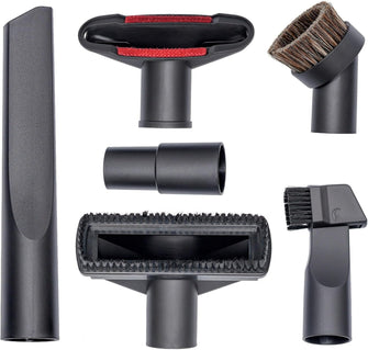 6 Piece Set Vacuum Attachments Henry Hoover Accessories Nozzle Crevice Tool for 35mm to 32mm Caliber Henry Hoover Parts,Compatible with Henry Hoover Attachments