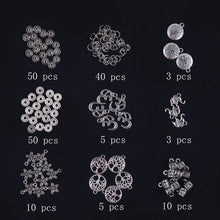 Colle 418pcs Crystal Stone Beads, 8mm Round Crystal Beads Jewellery Making Kit Natural Stone Beads for Bracelet Necklace Making, Gemstone Beading, DIY Crafts Kit