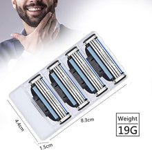 Mach3 Razor Blades for Men, Mach 3 Blades 16 Pieces Manual Blade Professional Barber Beard Blades, Manual Razor Blade for More Comfortable Shave