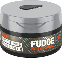 Fudge Professional Matte Hed Mouldable, Flexible Medium Hold Hair Styling Crme, Humidity Protection, for Fine Hair, For Men, 75 g