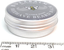 Natural Beard Balm For Men - Non Greasy Beard Conditioner and Beard Moisturiser Unscented Beard Wax with Beeswax (8.5g)