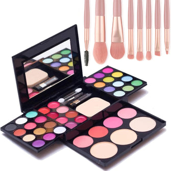 39 Color Eyeshadow Palette Makeup Palette Makeup Brush Set Lip Gloss Blusher Concealer Kit Cosmetic Makeup Set