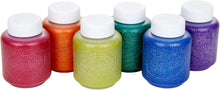 CRAYOLA Washable Glitter Paint - Assorted Colours (Pack of 6)  Add Some Extra Sparkle to Your Arts & Crafts!  Ideal for Kids Aged 3+