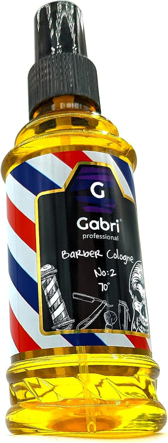 Gabri Professional Barber Cologne No. 2 - Orange - Portable 70 Series (150ml)