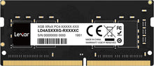 Lexar SODIMM 8GB DDR4 RAM 3200 MHz, 260-Pin DDR4 SODIMM Laptop Ram, High-Performance SO-DIMM, PC Laptop Computer Memory (LD4AS008G-B3200ASST)
