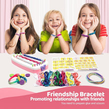 Jovicos Friendship Bracelet Making Kit, Arts and Crafts for Kids Ages 6-12, DIY Bracelet Making for Kids Creative Gifts, Girls Toys 6 7 8 9 10 11 12, Kids Travel Activity Set Birthday Gifts