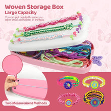 Jovicos Friendship Bracelet Making Kit, Arts and Crafts for Kids Ages 6-12, DIY Bracelet Making for Kids Creative Gifts, Girls Toys 6 7 8 9 10 11 12, Kids Travel Activity Set Birthday Gifts