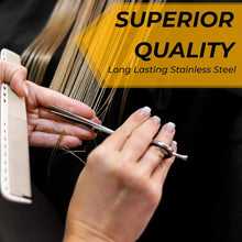 Maxylon Hairdressing Scissors for Professional Hairdressers 6 inch Stainless Steel Hair Cutting Shears for Salon Barbers Men Women