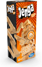 Hasbro Gaming Classic Jenga, Party & Family Game for Children and Adults, for 1 Player or More