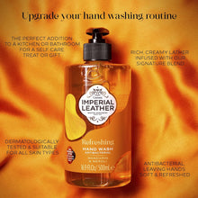 Imperial Leather Refreshing Hand Wash, Mandarin & Neroli, Antibacterial, Signature Oil Blend, Gentle Skin Care, Bulk Buy, Pack of 6 x 500ml