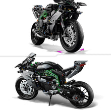 LEGO Technic Kawasaki Ninja H2R Motorcycle Toy, Vehicle Gift for 10 Plus Year Old Kids, Boys & Girls, Collectible Motorbike Building Set, Scale Model Kit for Independent Play 42170