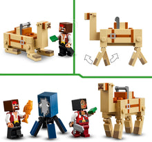 LEGO Minecraft The Pirate Ship Voyage Boat Toy Playset for Kids, Building Set with Squid, Camel and Pirate Figures, Gamer Gift for 8 Plus Year Old Boys and Girls 21259