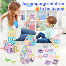 Magnetic Tiles Baby Toys, 42PCS Magnetic Building Blocks for 2 3 4 5 6 7 8+ Year Old Boys Girls, Sensory Toys STEM Educational Toys Magnetic Tiles for Kids 2-3 Year Old Girl Christmas Birthday Gifts