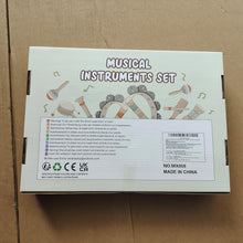 Kids Musical Instruments Baby Musical Instrument Toddler Toys Wooden Toys Baby Maracas Percussion Instruments Musical Toys Sensory Toys for Boys Girls Gift