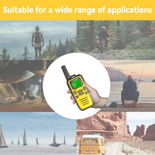 Professional Long Range Rechargeable Walkie Talkies for Adult, FM Two Way Radios 36 Channels, Survival Kit for Camping Hiking